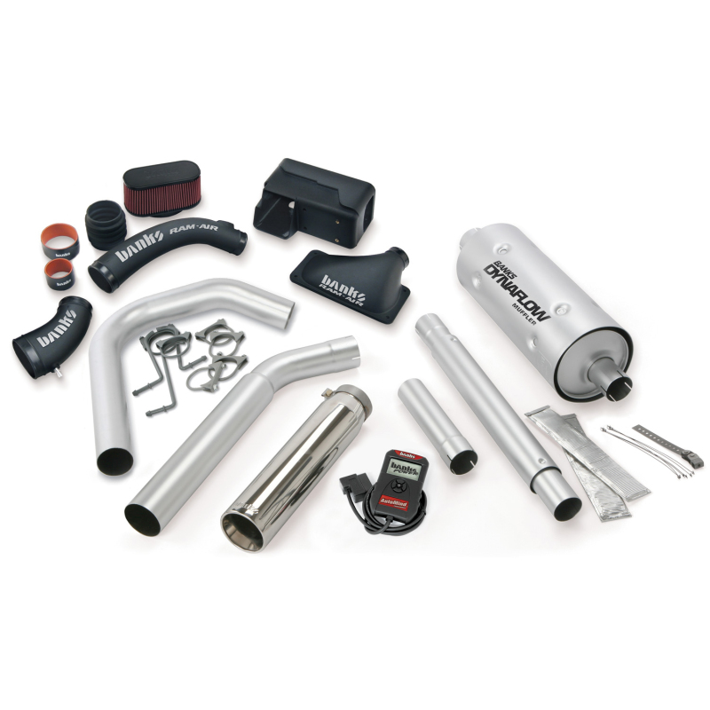 Ford Class-A Motorhome Performance Exhaust - Banks Power - Stinger System with AutoMind - Chrome - `06-`15